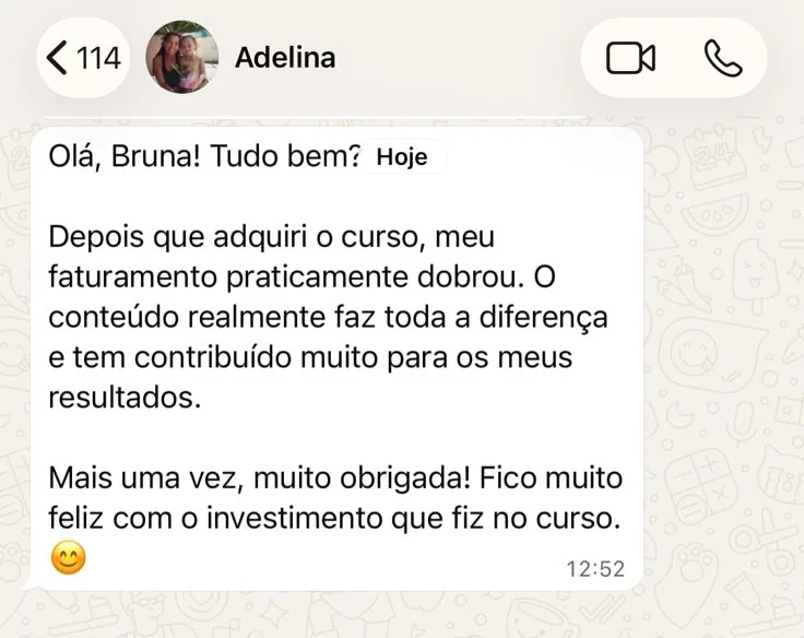 Depoimento de Adelina