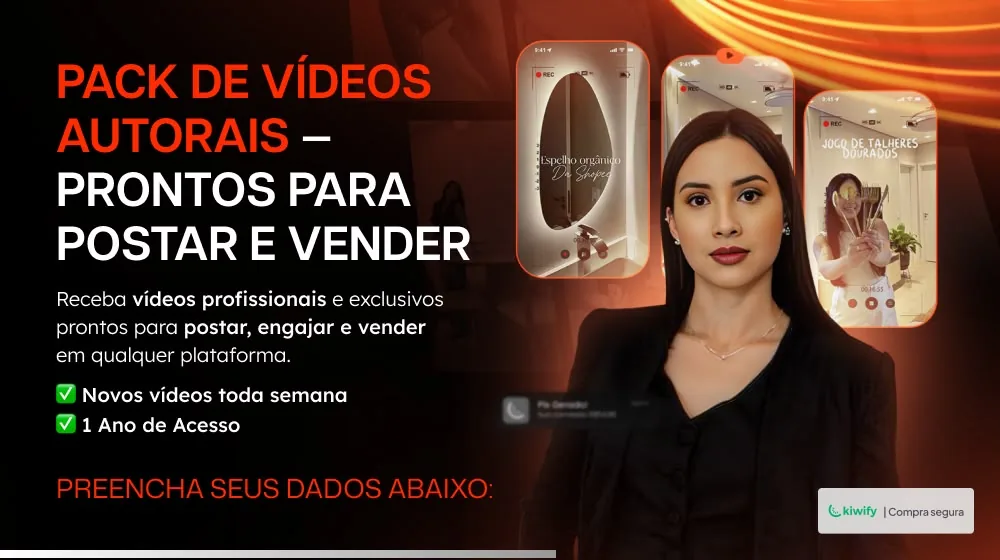 Pack de vídeos autorais